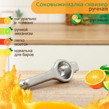 Mastery juicer Juice, stainless steel, silver color