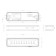 Emergency lamp LED era DBA-1, 202x56x30 mm, IP20, LED, 3W, 150LM, white color
