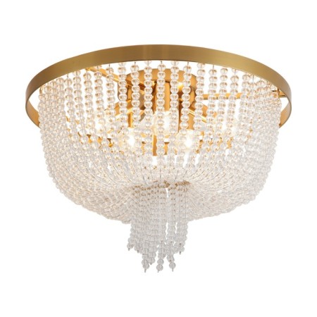 Freya FR1008CL-06BS Ornament, 460x460x400 mm ceiling lamp, E14, 6x60W, brass color