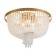 Freya FR1008CL-06BS Ornament, 460x460x400 mm ceiling lamp, E14, 6x60W, brass color