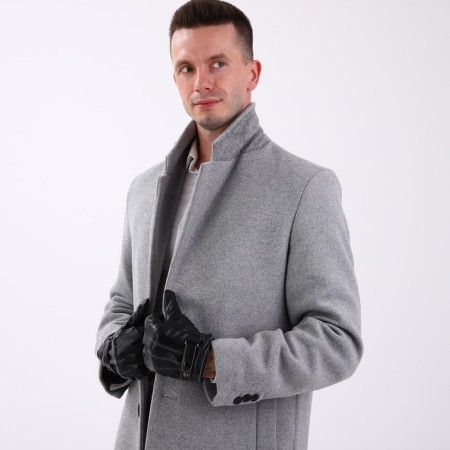 Gloves male, dimensionless, with insulation, black color-3