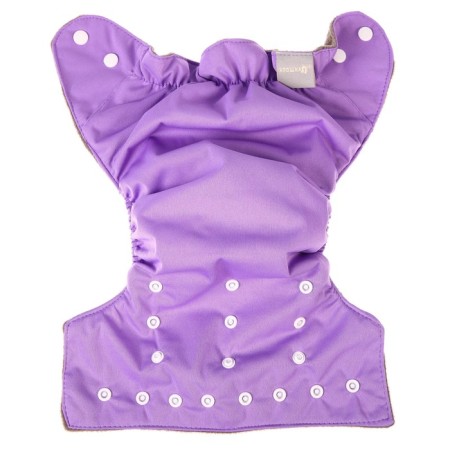 Panties-scammer, reusable, carbon-bamboo fabric, purple color, from 0-36 months.-5
