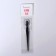 Razor for eyebrow correction, with a protective cover, 11.5 cm, black color