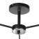 Chandelier gallop 9357 3he27 60W black