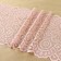 Lace elastic fabric, 190 mm × 2.7 ± 0.5 m, pink-beige color