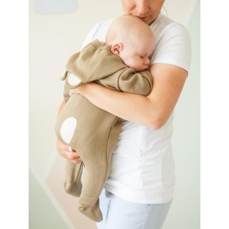 Combineson for children, height 68 cm, beige color