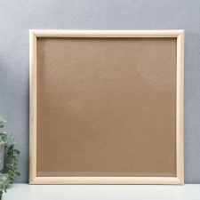 Photo frame 40x40 cm white tree No. 5