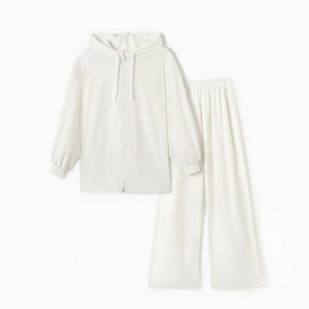 Women's costume (sweatshirt and trousers) KAFTAN PLUSHY p. 40-42, white-6