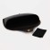 Back button glasses, black color
