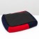Soft sofa, 52 x 42 x 10 cm, cashmere, black-red