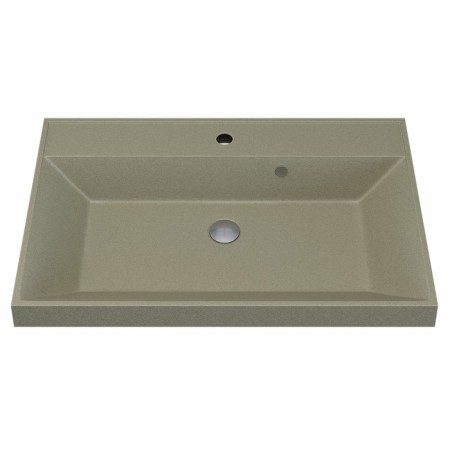 Sink uperwood Classic Quartz 70 cm, quartz, beige matte, dessert-4