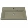 Sink uperwood Classic Quartz 70 cm, quartz, beige matte, dessert
