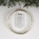Garland "thread" 5 m dew, IP20, silver thread, 50 LED, yellow glow, CR2032x2