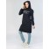 Dress-top, size 54, dark blue color