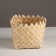 Kashpo wicker, d14khn11.5cm, orange