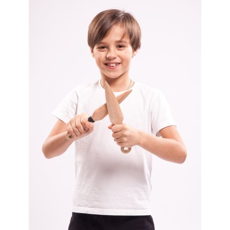 Kunai wooden tree games, 2 pcs-5
