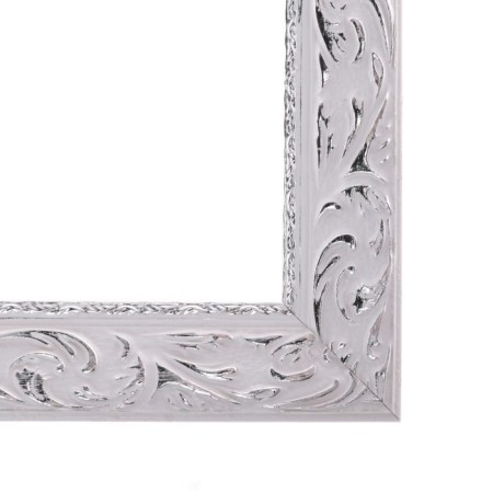 Frame for paintings (mirrors) 50 x 60 x 4 cm, tree "Versailles", white-silver-2