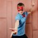 Set of carnival mask and butterfly, spider-man
