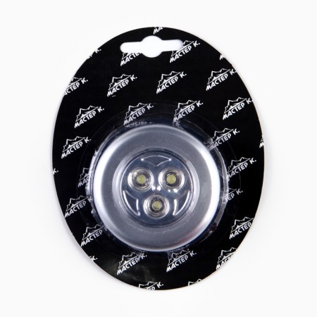 Light-lamp "Master K. Touch" (set 3 pcs), 1 W, 3 LED, 3 AAA, 6.5 x 6.5 cm-1