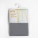 A set of curtains for the kitchen Witerra Lydia 250x160cm, gray, PE100%