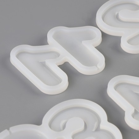 Silicone “numbers”, set, 9 × 5 × 8 cm-2