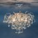 Ceiling lamp 5x60W E27, size 48x48x48.5 cm