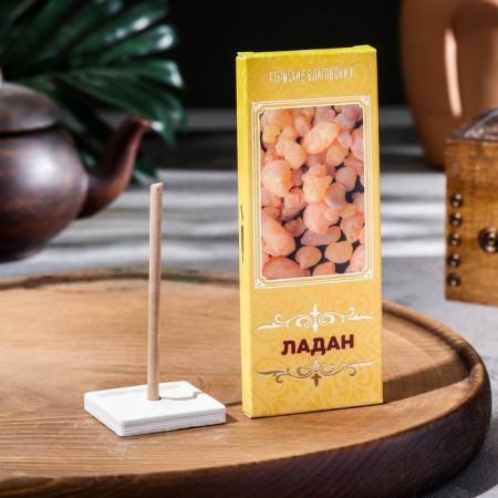 A set of Crimean incense "Ladan", 10 pcs, with a stand, natural