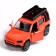 Metal car "Citicar", inertial, 1:32, doors, sound and light effects open, orange color
