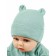 Children's cap Amarobaby Fashion Bear, size 46-48, green color