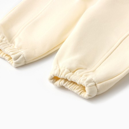 Set (sweatshirt and trousers) children's minku, ivory color, height 80-86 cm-4