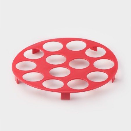 Tortovitsa with a lid of a share, a removable stand for cakes, 13 cells, d = 28 cm, color mix-3