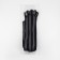 Lightning "Tractor", No. 5, detachable, automatic lock, 60 cm, black/white color