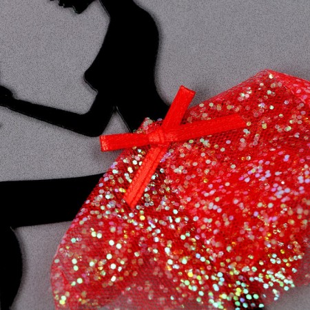 Topper "Girl" with a glass-3