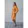 Women's bathrobe, shalka+kant, size 54, sand, waffle