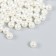 Beads for creativity plastic "Pearls" (set of 100 pcs) 0.6x0.6 cm
