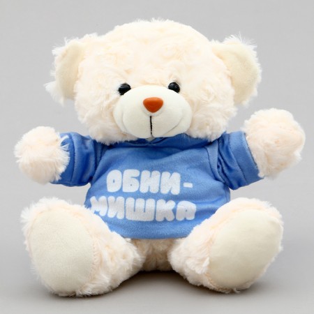 Soft toy Bear "hugs" in a jacket