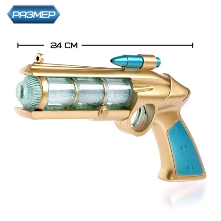 Cosmo pistol, light and sound effects, works from batteries, mix color-1