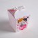 Bonbonniere box, gift packaging, “I love you”, 7.5 x 8 x 7.5 cm