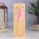 Candle in the cake on the skewer "Fine", the number "7", 5 cm, pink