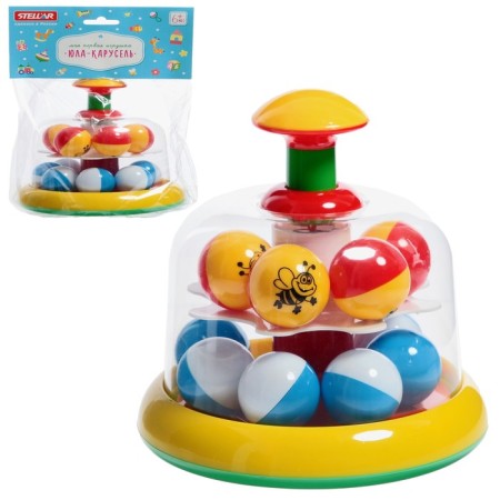 Yula-carousel with balls