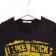 T-shirt for a boy, black color, height 134-140 cm