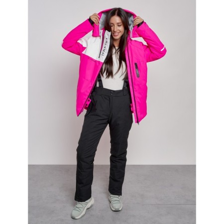 Ski costume is women's winter, size 48, pink color-14