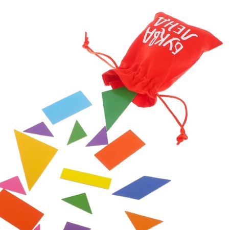 Magnetic book-toy "Tangram", 8 p.-7
