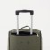 Small 20 suitcase, “Cartes factory”, lightning department, external pocket, 2 wheels, khaki color