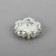 The button is decorative, d = 21 mm, the color is white