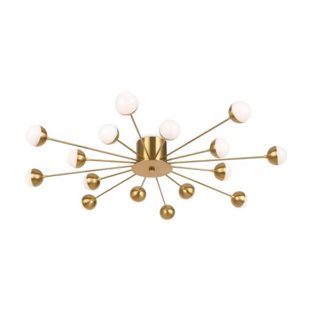 Freya FR5242CL-16BS Celebrity, 838x838x103 mm ceiling lamp, G4, 16x3W, brass color-4