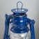 Kerosene lamp decorative blue 14x18x27.5 cm Risalux