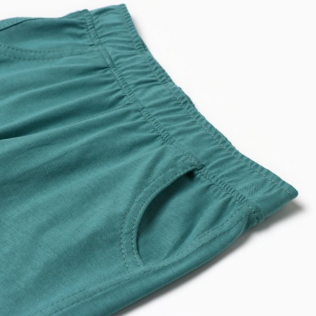 Set for a boy (T -shirt/shorts), mint/green color, height 128 cm-3