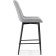 Haroral Alst Metal/velor, black/light gray 50x58x99 cm