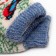 Nosk children's woolen "Bullfinch in the forest", white color, size 14